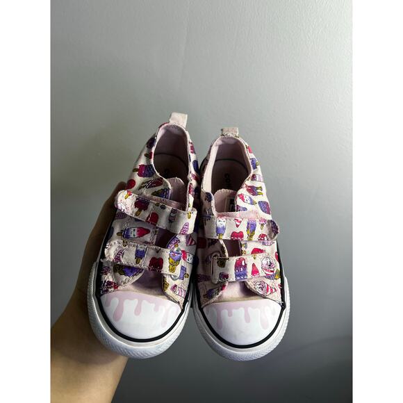 Converse Chuck Taylor All Star Sweet Scoops Canvas Sneakers Size 10 - Picture 2 of 6